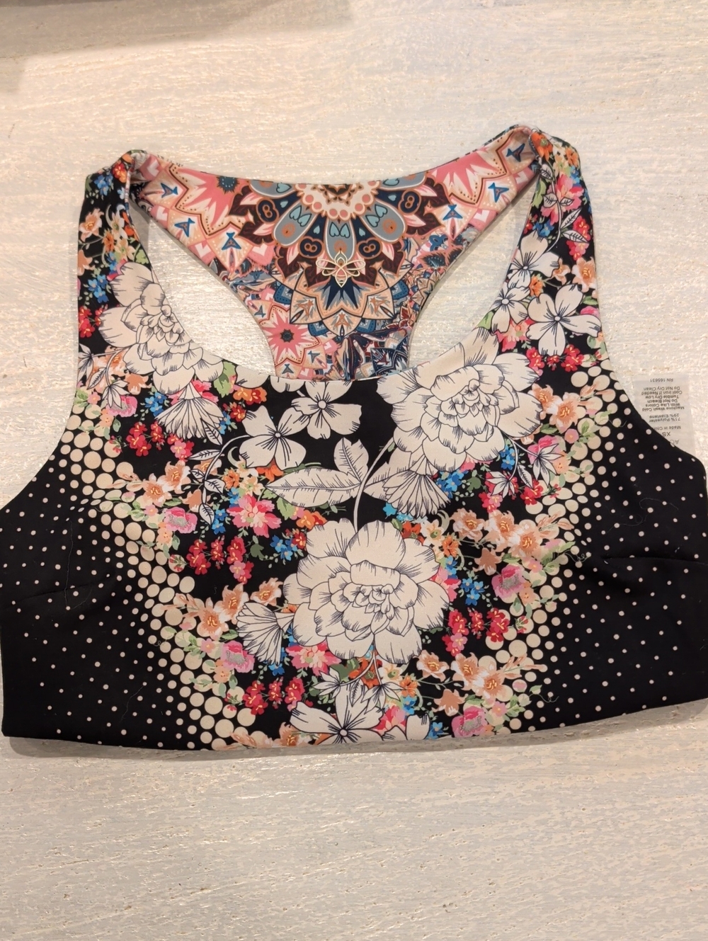 Johnny Was Reversible Sports Bra